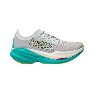 Scarpe Hoka Mach X 2 Grigio Blu AW24 da donna