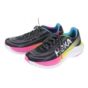 HOKA Mach X Uomo Scarpe da Running Nero Multicolore