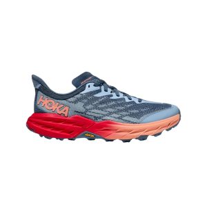 Scarpe da Donna Hoka Speedgoat 5 Grigio Rosso SS24