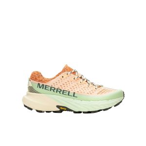 Scarpe Merrell Agility Peak 5 Verde Arancione SS24 da donna