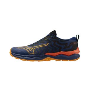 Scarpe Mizuno Wave Daichi 8 Blu Navy Arancione AW24