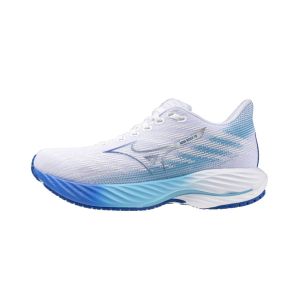 Scarpe Mizuno Wave Rider 28 Blu Bianco AW24 da donna