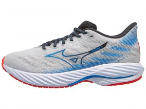 Scarpe Mizuno Wave Rider 28 Nimbus Cloud/Blue/Red  Uomo