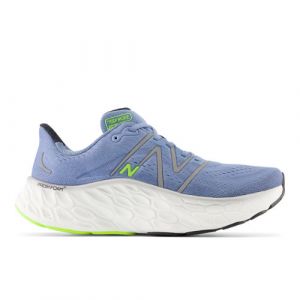 New Balance Uomo Fresh Foam X More v4 in Blu/Grigio