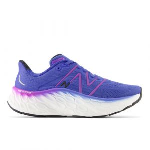 New Balance Donna Fresh Foam X More v4 in Blu/Rosa