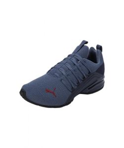 PUMA Scarpe da Running Axelion Refresh da Uomo 39 Navy Inky Blue Dark Jasper Red