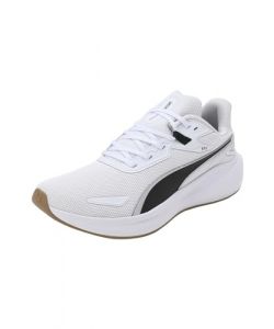 PUMA Scarpe da Running Lite Skyrocket 40 White Black Silver Metallic