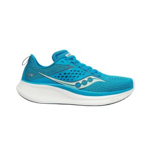 Scarpe Saucony Ride 17 Blu Bianco AW24 da donna