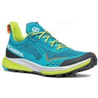 Scarpa da Trail Running UomoScarpa Golden Gate Kima RT Azzurro Giallo |  Scarpa