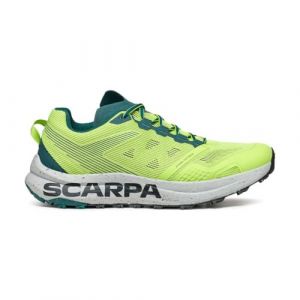 SCARPA Spin Planet Running da Trail per Uomo Verde Blu 42