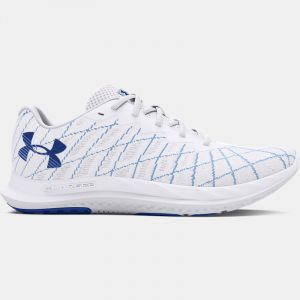 Scarpe da corsa Under Armour Charged Breeze 2 da donna Bianco / Horizon Blu / Tech Blu 39