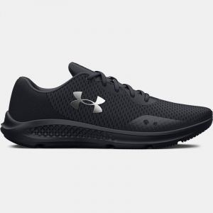 Scarpe da corsa Under Armour Charged Pursuit 3 da donna Nero / Nero / Metallico Argento 42