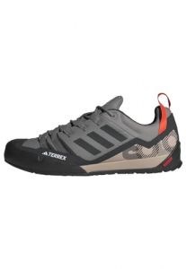 adidas Unisex Terrex Swift Solo 2.0 Hiking Shoes Textile Upper Grey 6.5