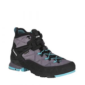 AKU Rock DFS Mid GTX W's - Scarponcino da Escursionismo Donna (Grey - Turquoise