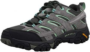 Merrell Women's Moab 2 Vent Drizzle/Mint Hiking Shoe 7.5 M US