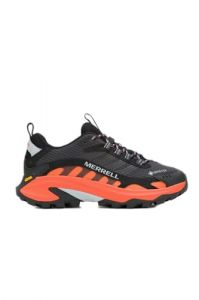 Merrel Moab Speed 2 J038393NERO Colore Nero e Arancione Scarpe in Membrana Impermeabile Leggere e Ammortizzate Ideali per Trekking e Camminate 41?