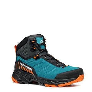 SCARPA Rush TRK G-TX Trekking per Uomo Azzurro Arancione 44