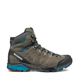 SCARPA Scarponi Trekking Uomo 67081 200 001 ZG Trek GTX Titanium/Lake Blue (45.5)