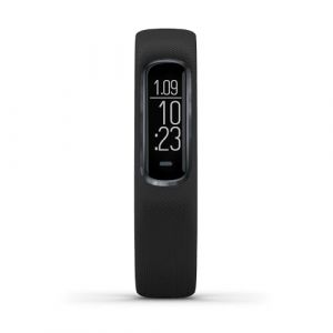 Garmin Small/Medium vivosmart 4 Smart Activity Tracker con strumenti di monitoraggio della frequenza cardiaca e del fitness basati sul polso - Nero