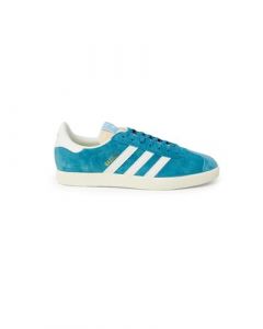 Sneakers Gazelle IG1061 Uomo Celeste/Bianco.