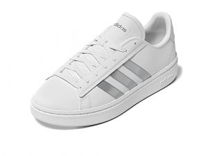 adidas Originals Grand Court Alpha Footwear White/Silver Metallic/Footwear White 11 B (M)