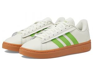 adidas Originals Grand Court Alpha Off-White/Semi Lucid Lime/Gum 5 B (M)