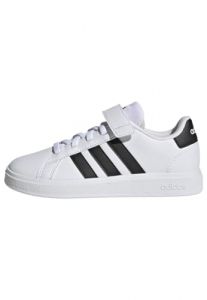 adidas Grand Court Elastic Lace And Top Strap Shoes