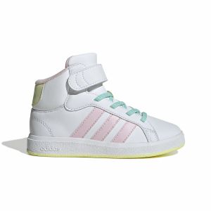 Adidas Sportswear Sneakers Grand Court Mid Bianco Bambina Taglie 35