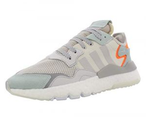 adidas Nite Jogger Mens in Raw White/Grey/Vapor Green