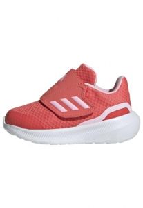 adidas Kids RunFalcon 3.0 Hook-And-Loop Shoes Textile Upper Red 7K