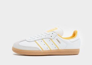 adidas Originals Samba OG Kids, Crystal White / Cloud White / Crew Yellow