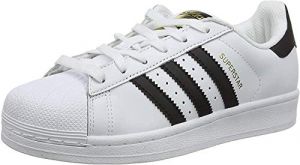 adidas Superstar Scarpe Bianche Unisex Pelle C77124 Bianco 41 13 EU