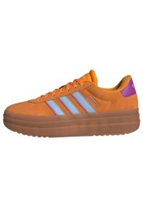 adidas Women VL Court Bold Shoes Leather Upper Orange 7.5