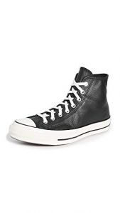 Converse Chuck 70 Leather Hi Black Egret - 41.5 EU