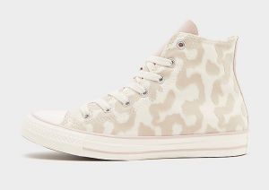 CONVERSE NETHER Chuck Taylor All Star Hi Leopard Junior, White