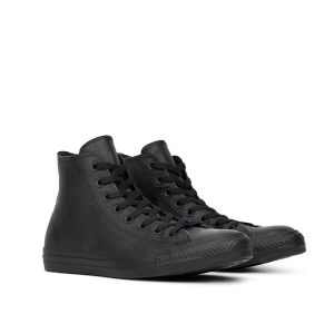 Converse Chuck Taylor All Star Mono Pelle Hi Nero Uomo Taglie 42