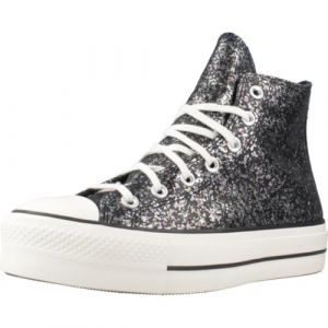 Converse Chuck Taylor all Star Lift Platform Glitter Nero 37.5