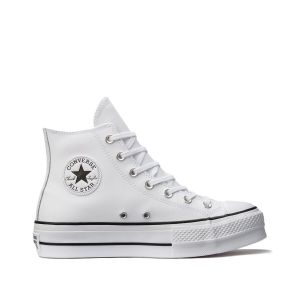 Converse Chuck Taylor All Star Lift Pelle Hi Bianco Donna Taglie 37