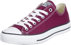 Converse Ct As Ox Maroon Tela Sneakers-Uk 8