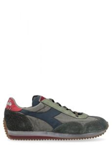 Diadora Sneakers Equipe H Dirty Stone Wash Evo 201.174736_ Uomo Pelle Multicolor