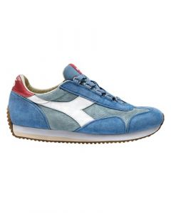 Diadora Heritage Scarpe Equipe Suede SW Sneaker Casual Uomo Tela Azzurro 43