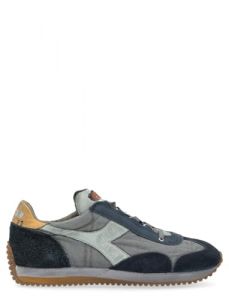 Sneakers Equipe H Dirty Stone Wash Evo 201.174736_ Uomo Pelle Blu