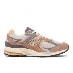 New Balance Unisex 2002R in Marrone/Arancia/Grigio