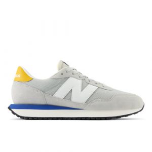 New Balance Uomo 237 in Grigio/Bianca/Giallo/Blu