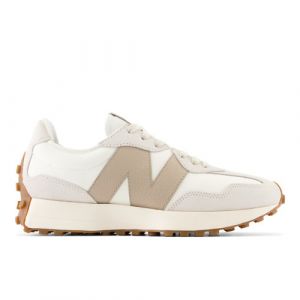 New Balance Unisex 327 in Beige/Marrone