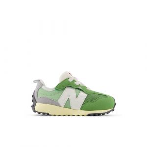 New Balance Bambino 327 NEW-B HOOK & LOOP in Verde/Grigio