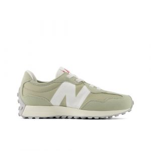 New Balance Bambino 327 in Verde/Bianca