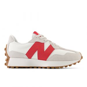 New Balance Donna 327 in Beige/Rossa