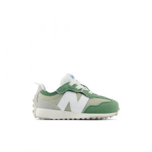 New Balance Kids' 327 NEW-B HOOK & LOOP in Verde/Grigio