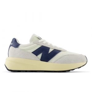 New Balance Unisex 370 in Blu/Bianca